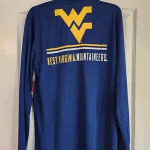 West Virginia Mountaineers Blue Long Sleeve Shirt